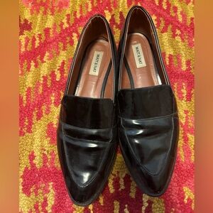 Matt and Nat Patent Vegan Loafers (Black)